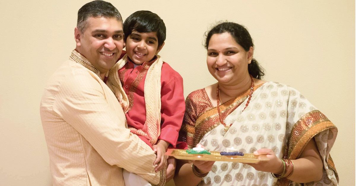 Tirumale Family Diwali